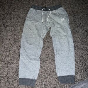 Nike sweats with back pocket zipper